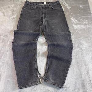 Vintage Brittania Black Relaxed Fit Jeans Men’s 36x34 90s Y2K Denim